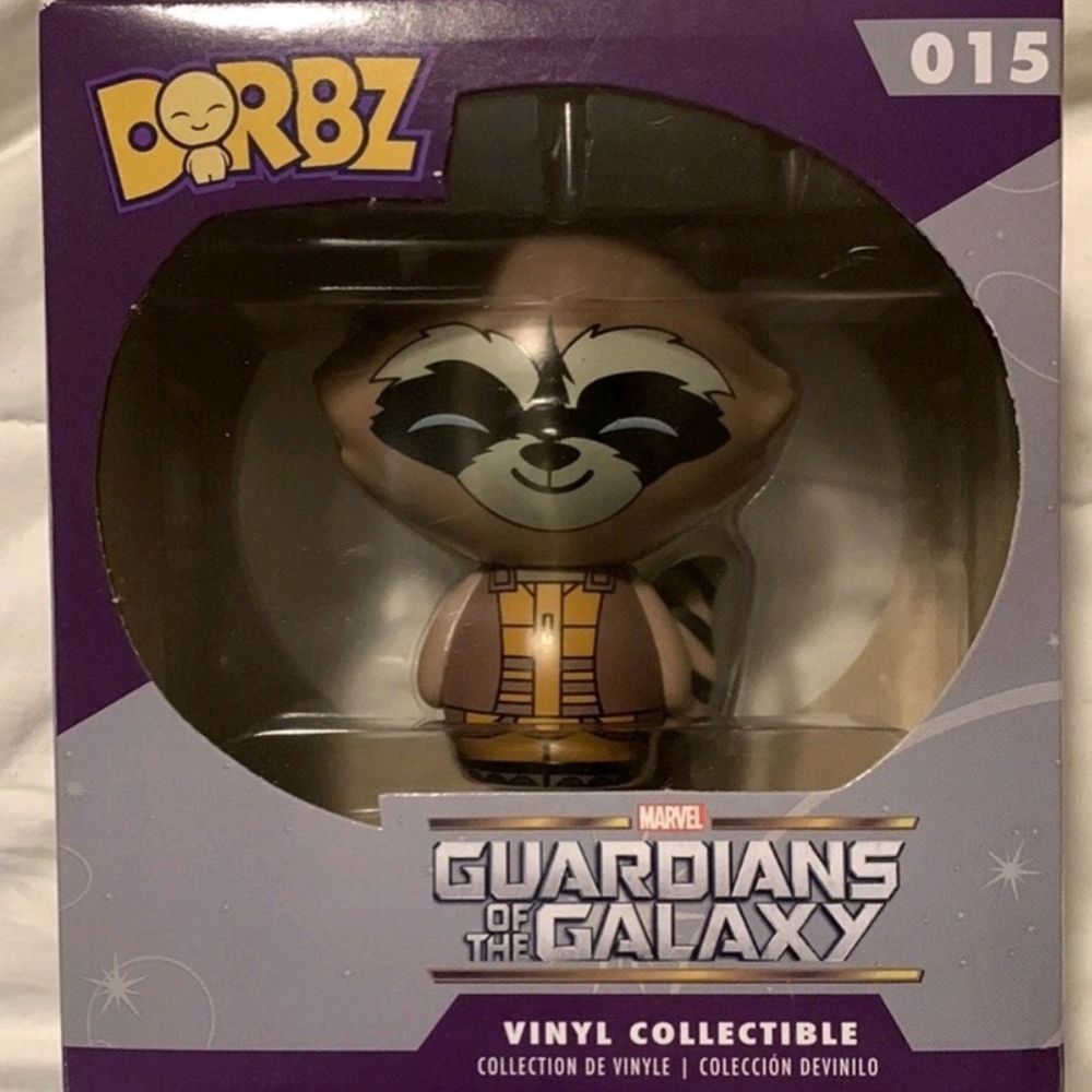 Marvel Guardians of the Galaxy Raccoon Vinyl Figure